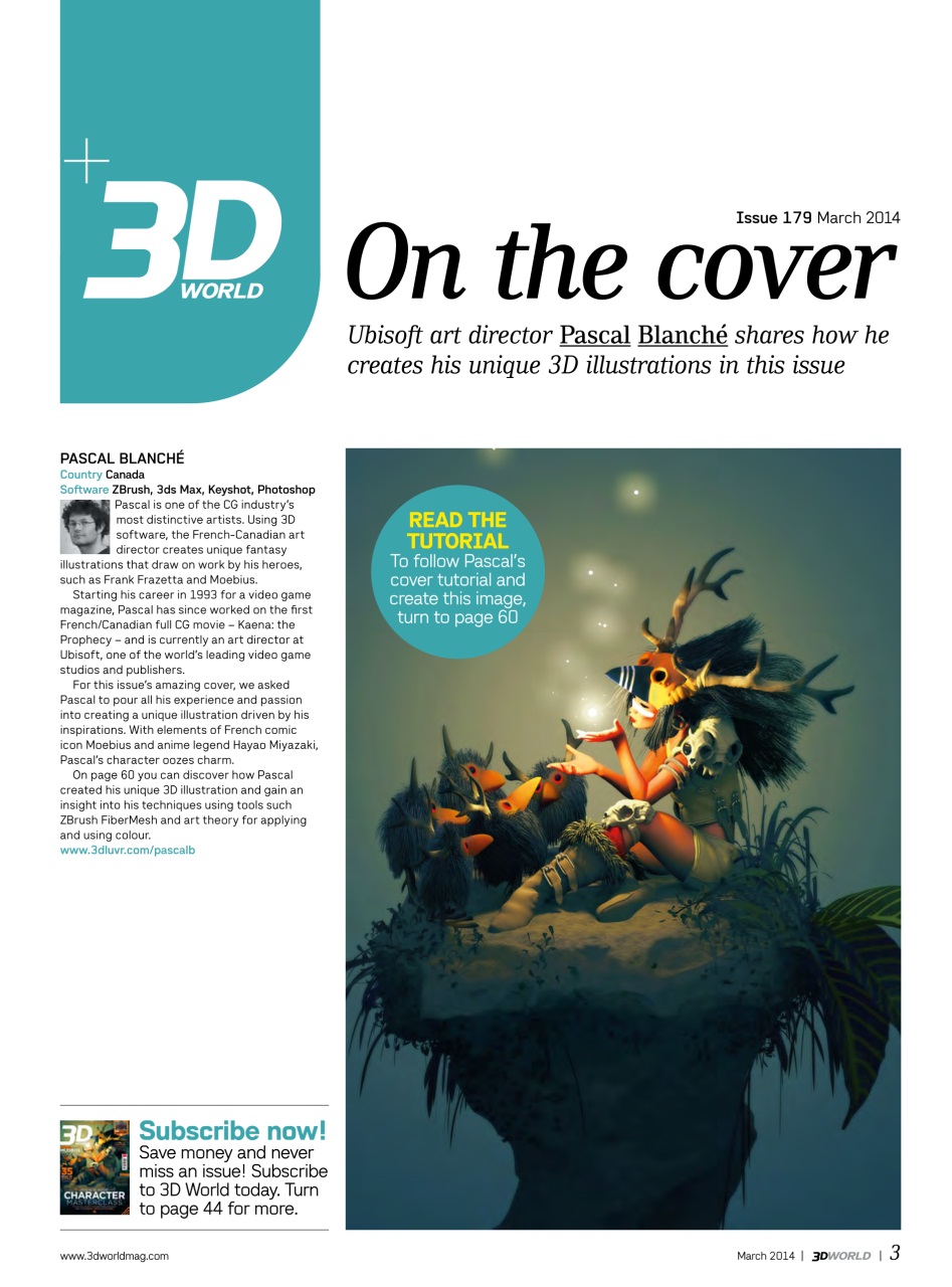 3D World Preview Pages