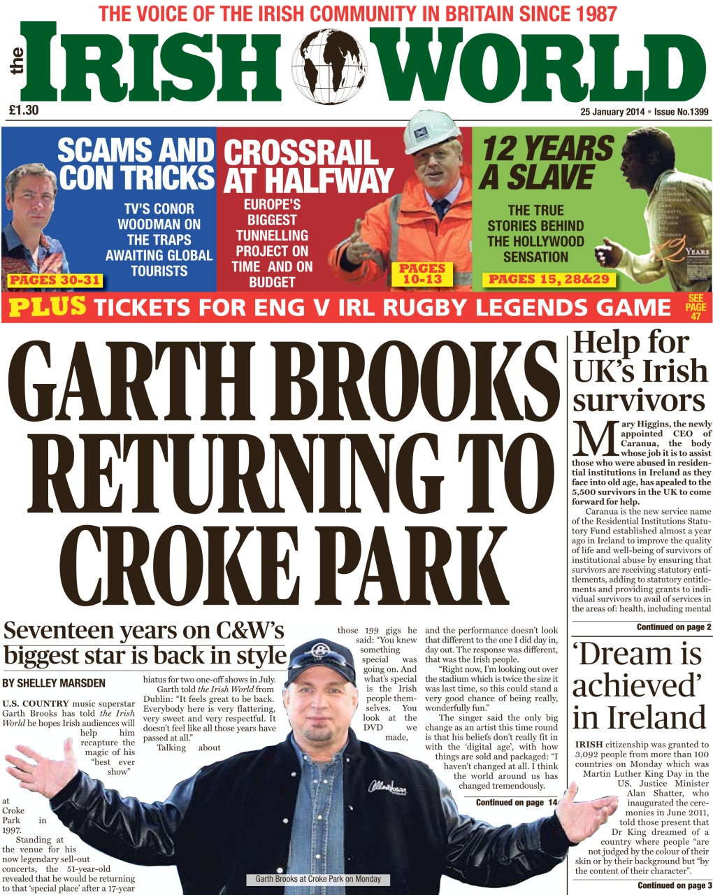 Irish World Preview Pages