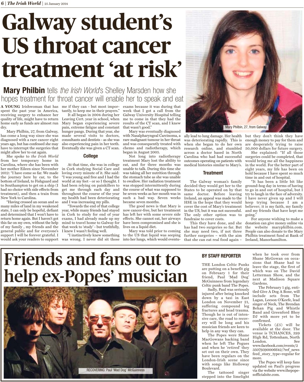 Irish World Preview Pages