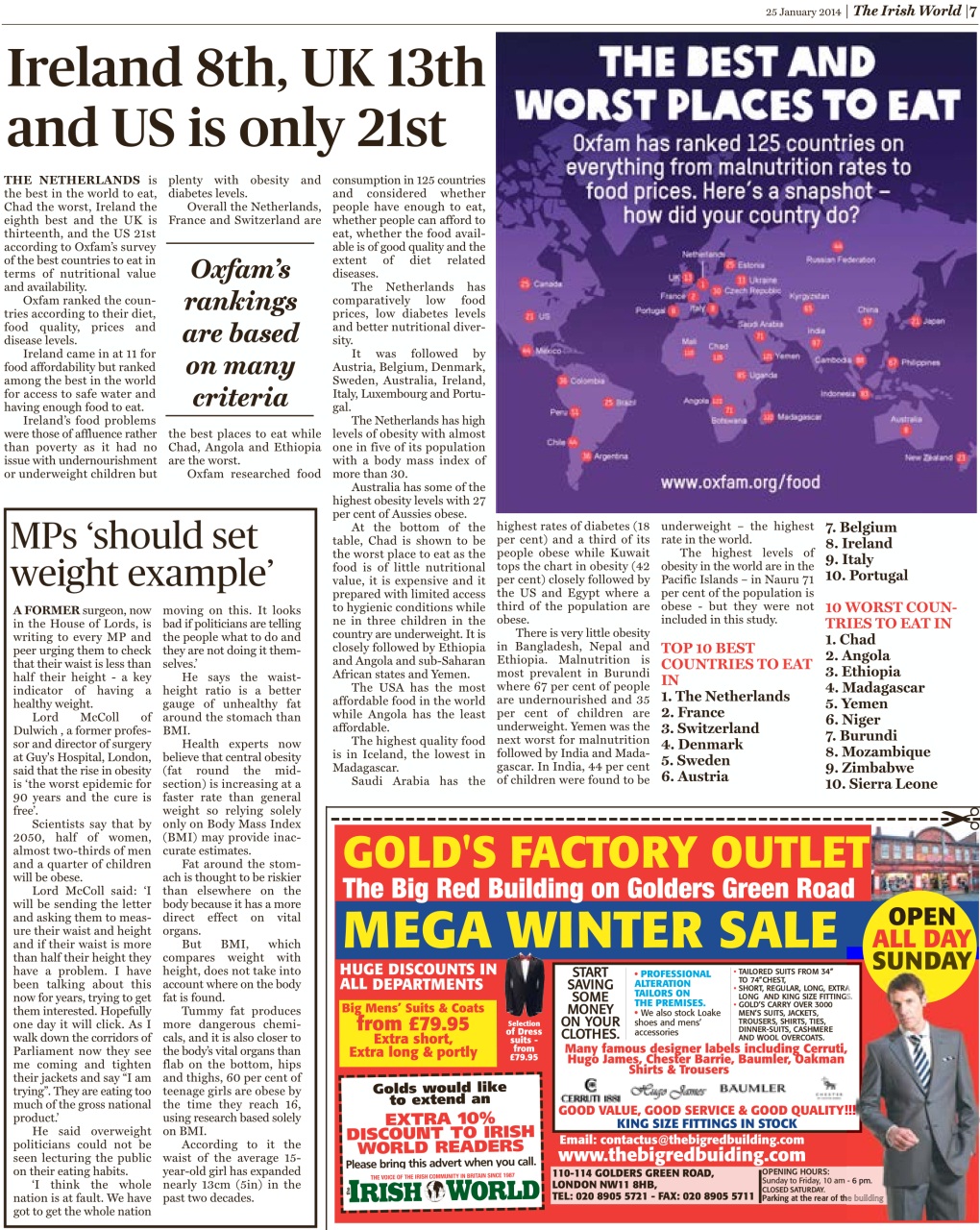 Irish World Preview Pages