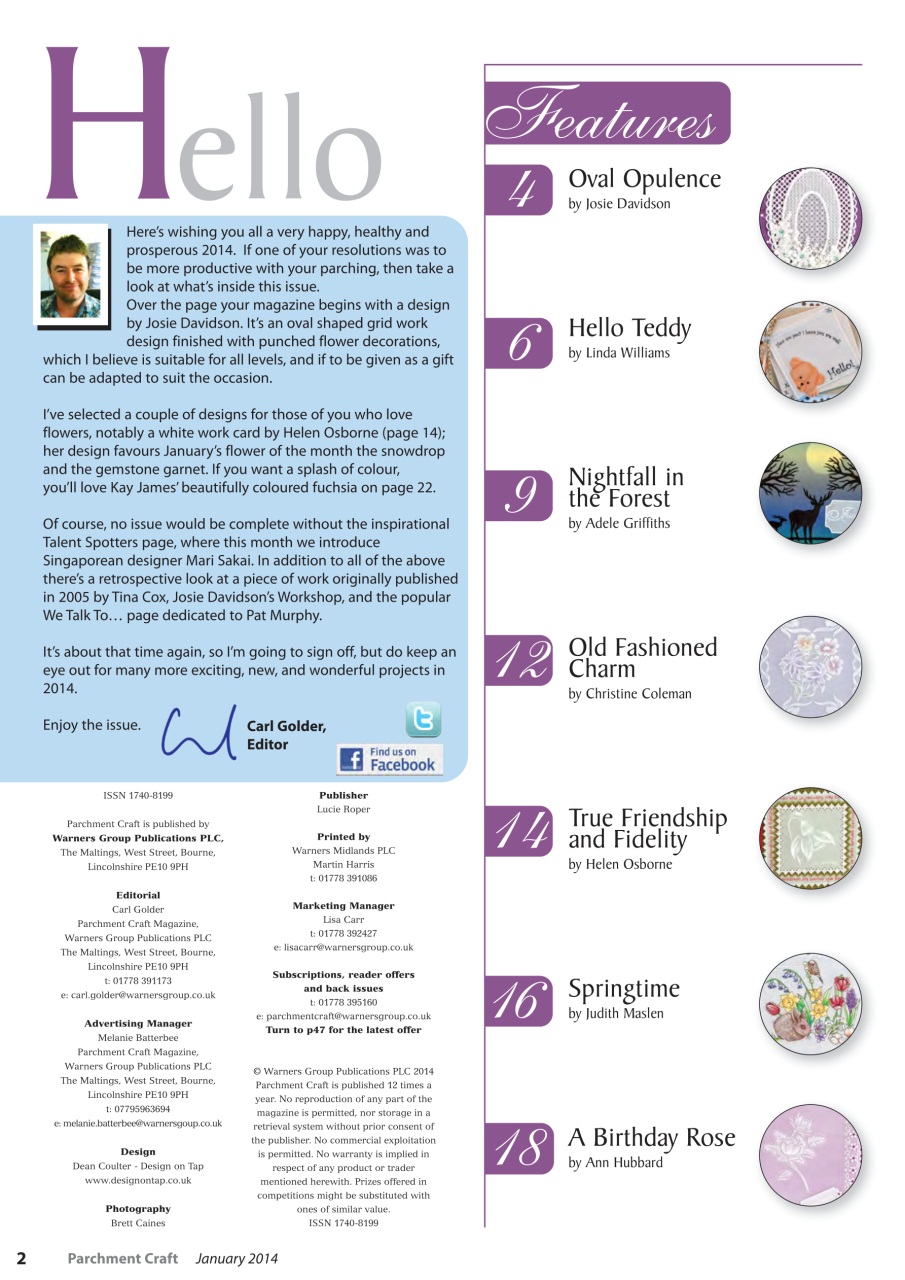 Parchment Craft Preview Pages