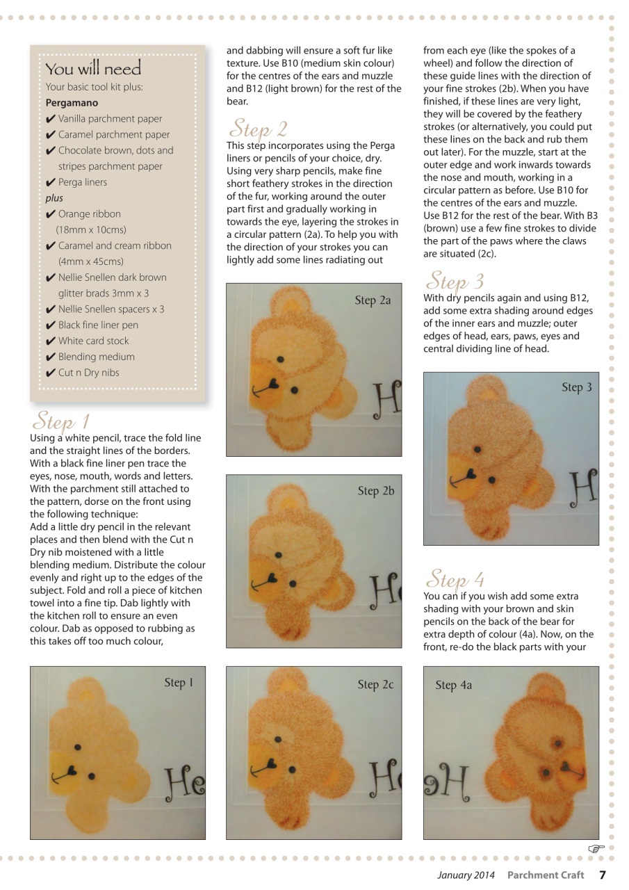 Parchment Craft Preview Pages