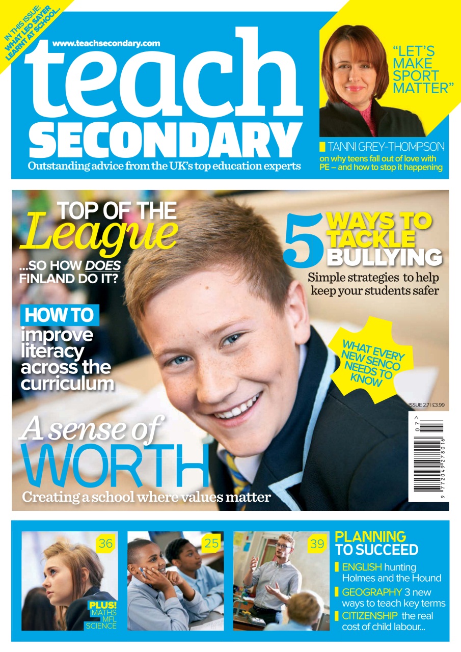 Teach Secondary Preview Pages