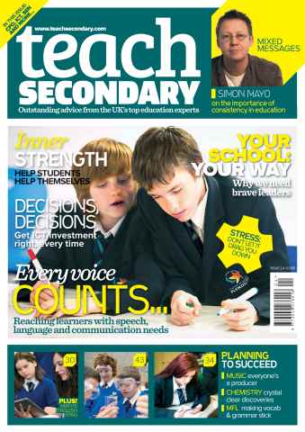 Teach Secondary issue Volume 2 No. 4
