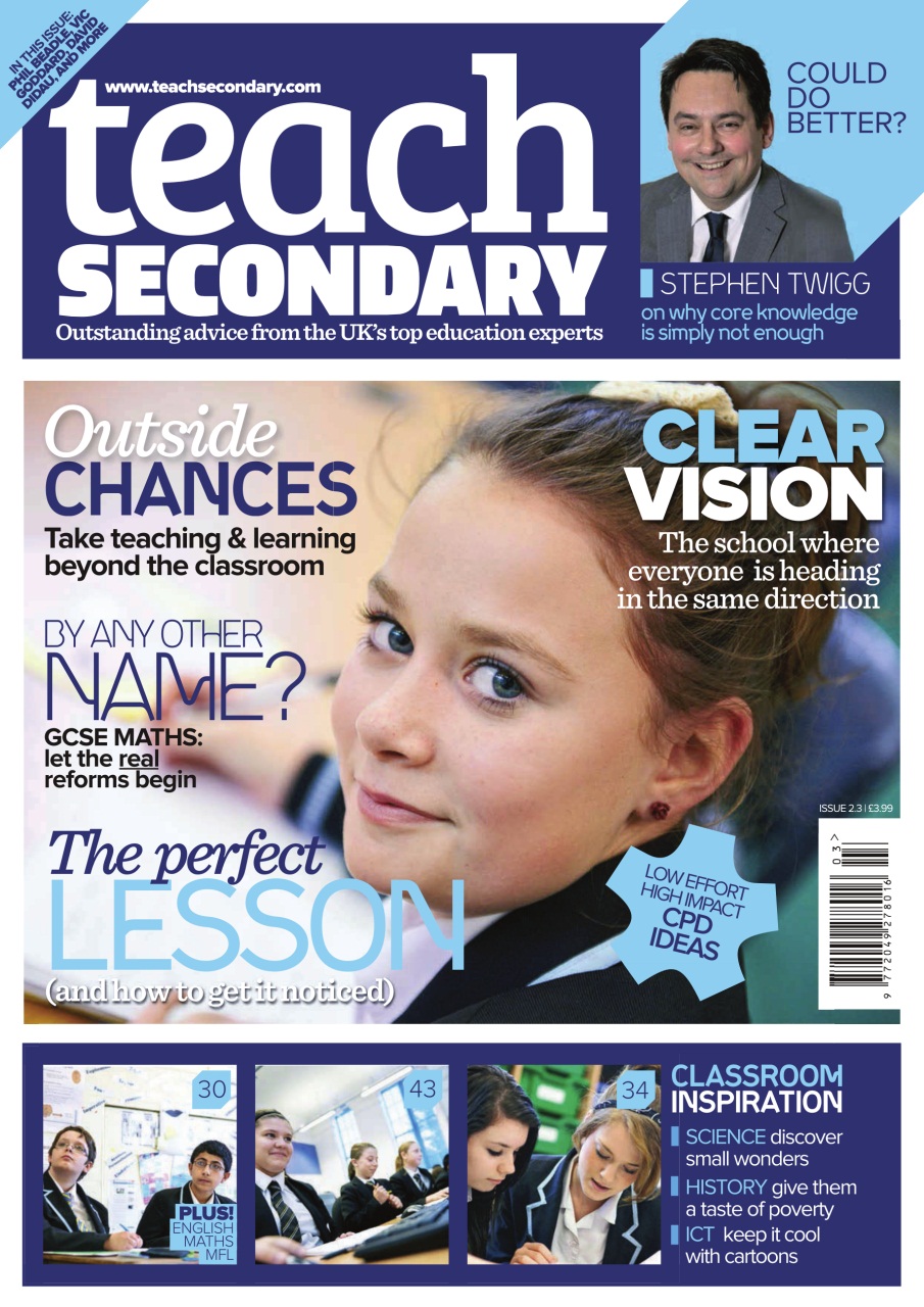 Teach Secondary Preview Pages