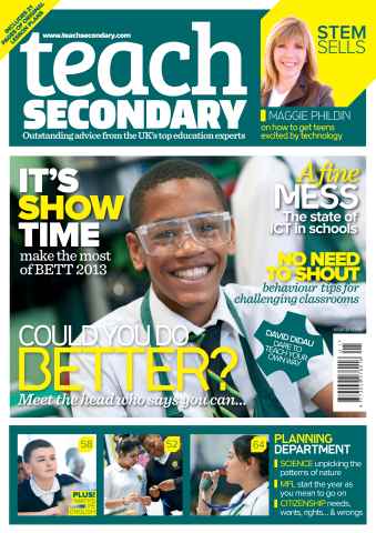 Teach Secondary issue Volume 2 Issue 1
