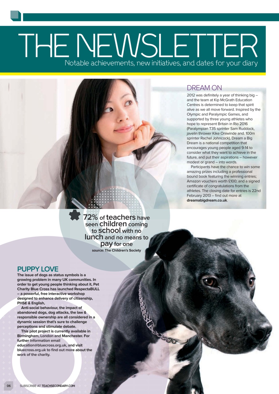 Teach Secondary Preview Pages