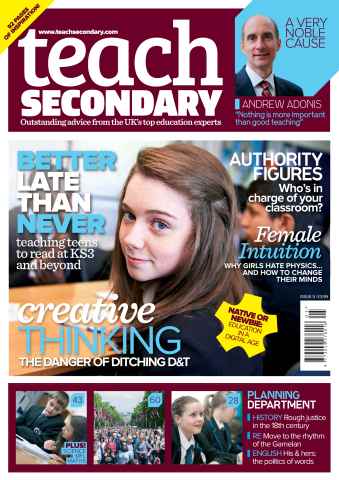 Teach Secondary issue Volume 1 Issue 5