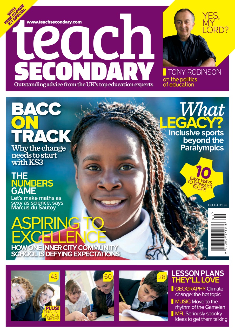 Teach Secondary Preview Pages