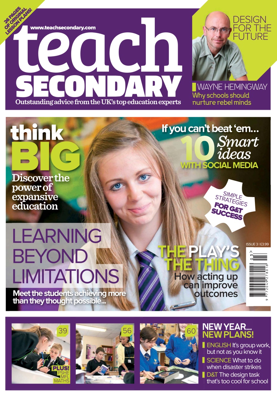 Teach Secondary Preview Pages