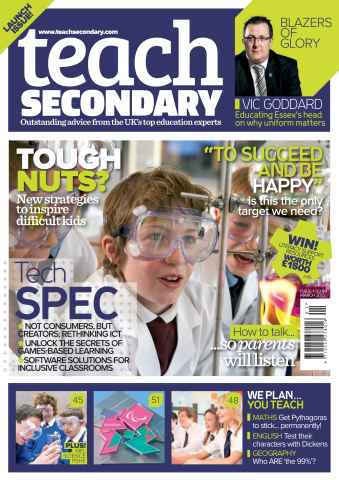 Teach Secondary issue Volume 1 Issue 1