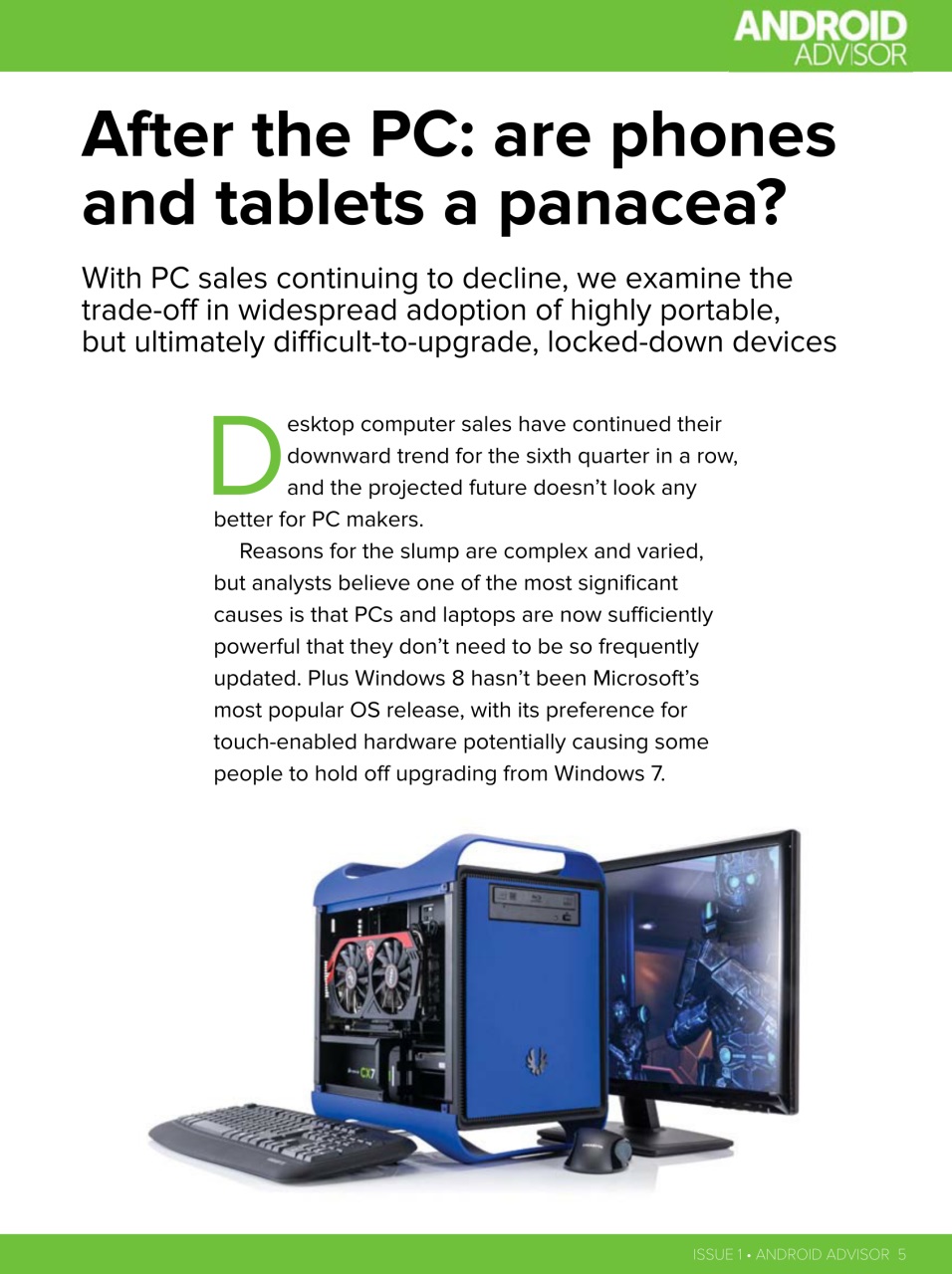 Android Advisor Preview Pages