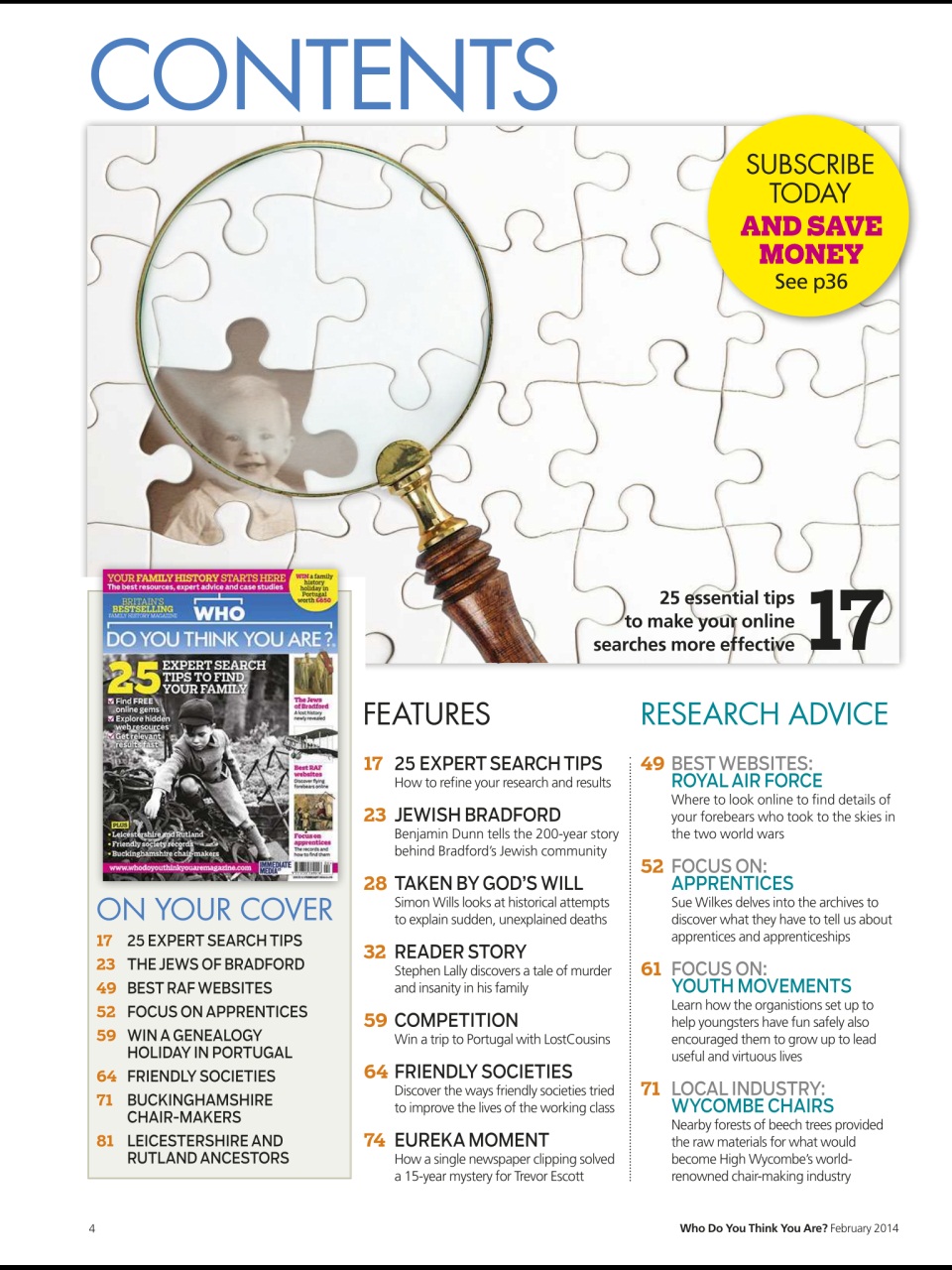 Who Do You Think You Are? Preview Pages