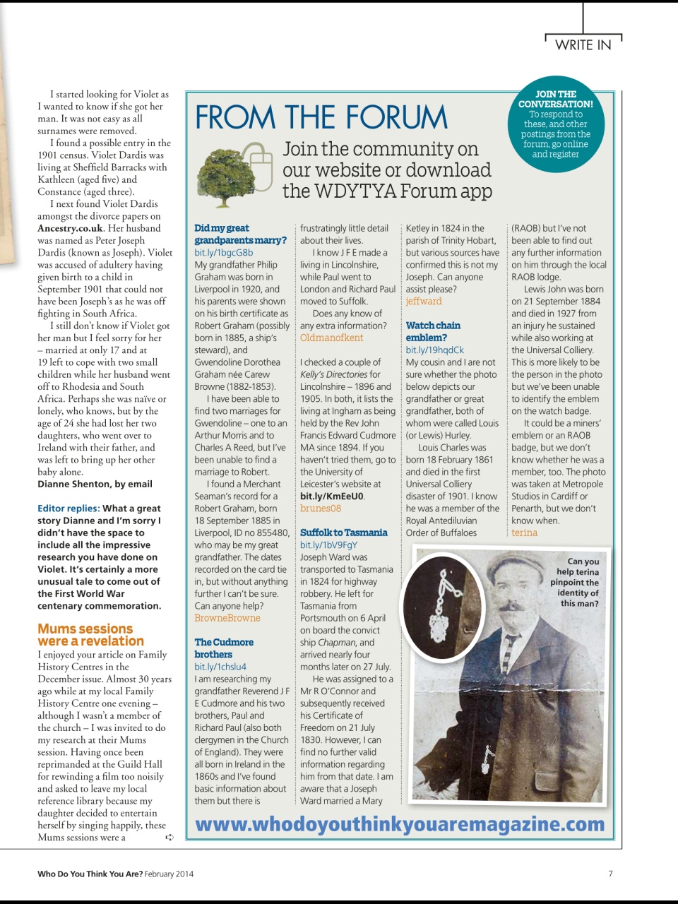 Who Do You Think You Are? Preview Pages