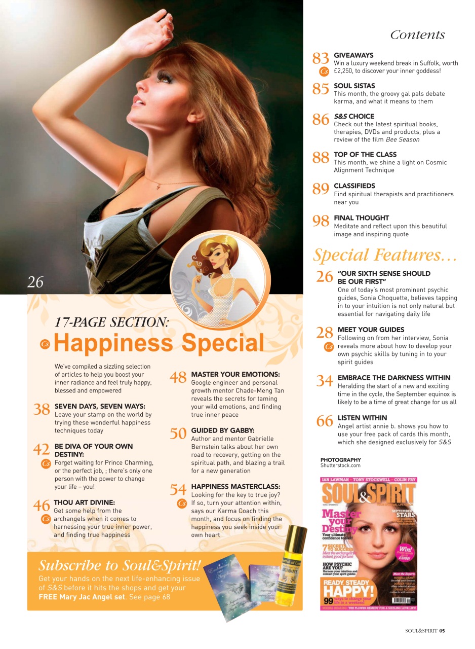 Soul & Spirit Preview Pages