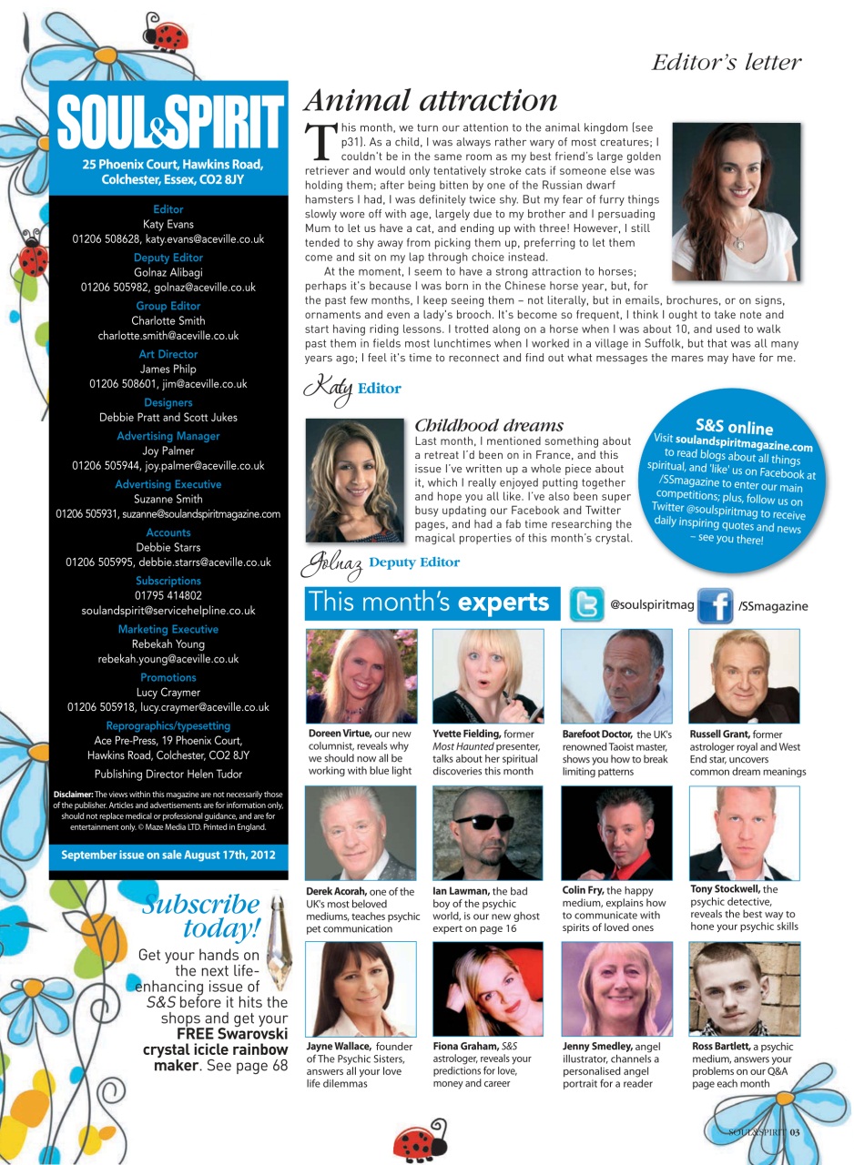 Soul & Spirit Preview Pages