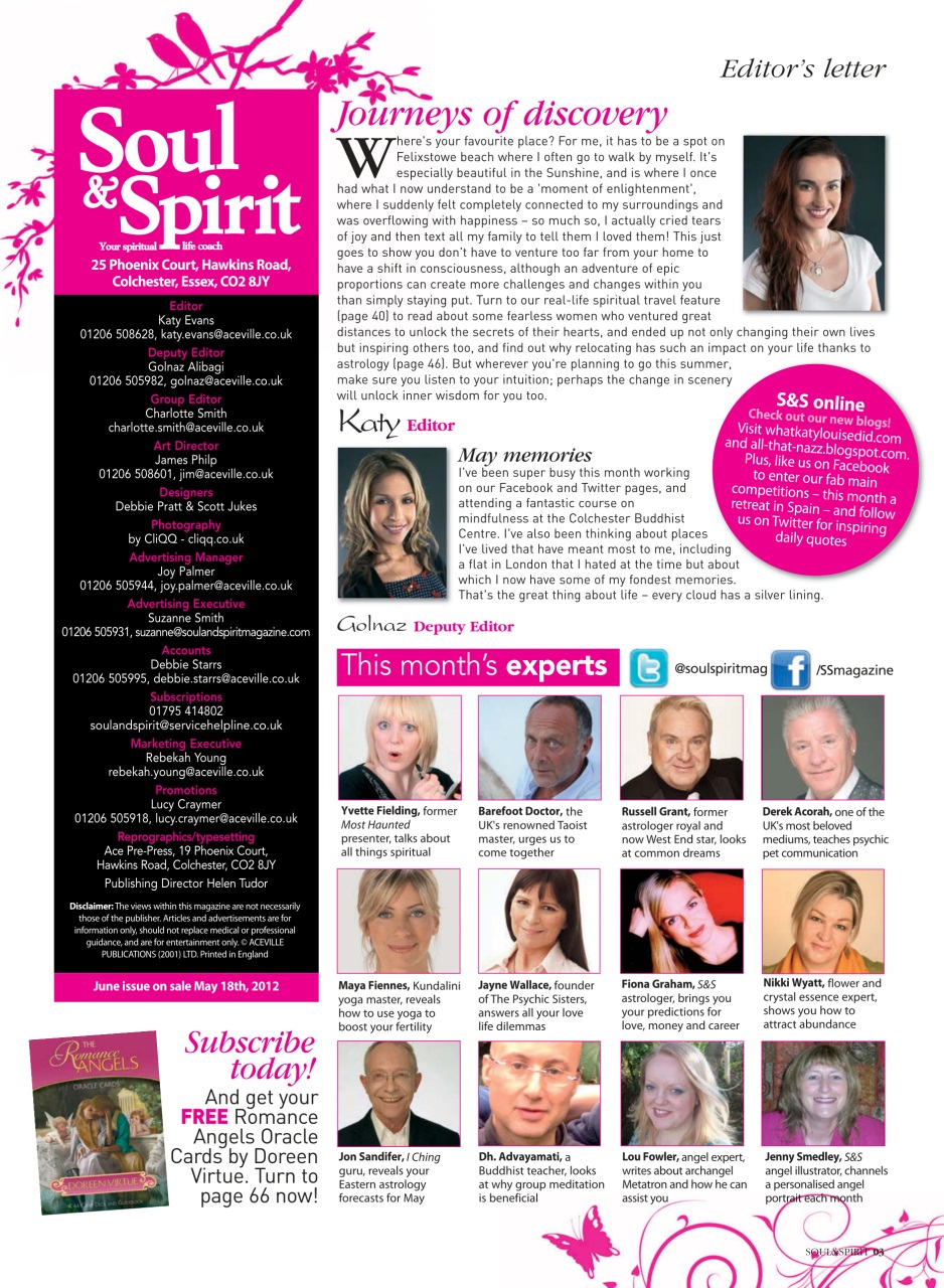 Soul & Spirit Preview Pages