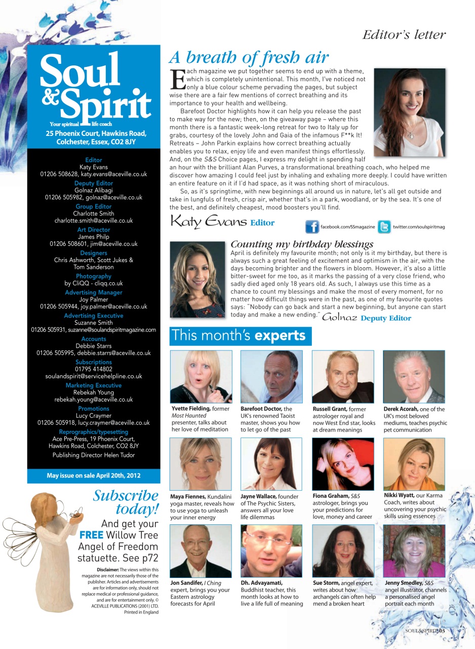 Soul & Spirit Preview Pages