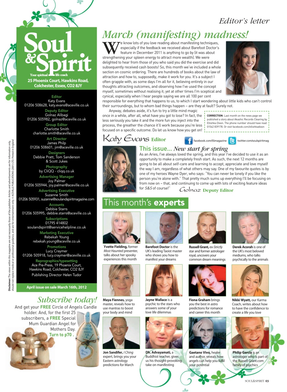 Soul & Spirit Preview Pages