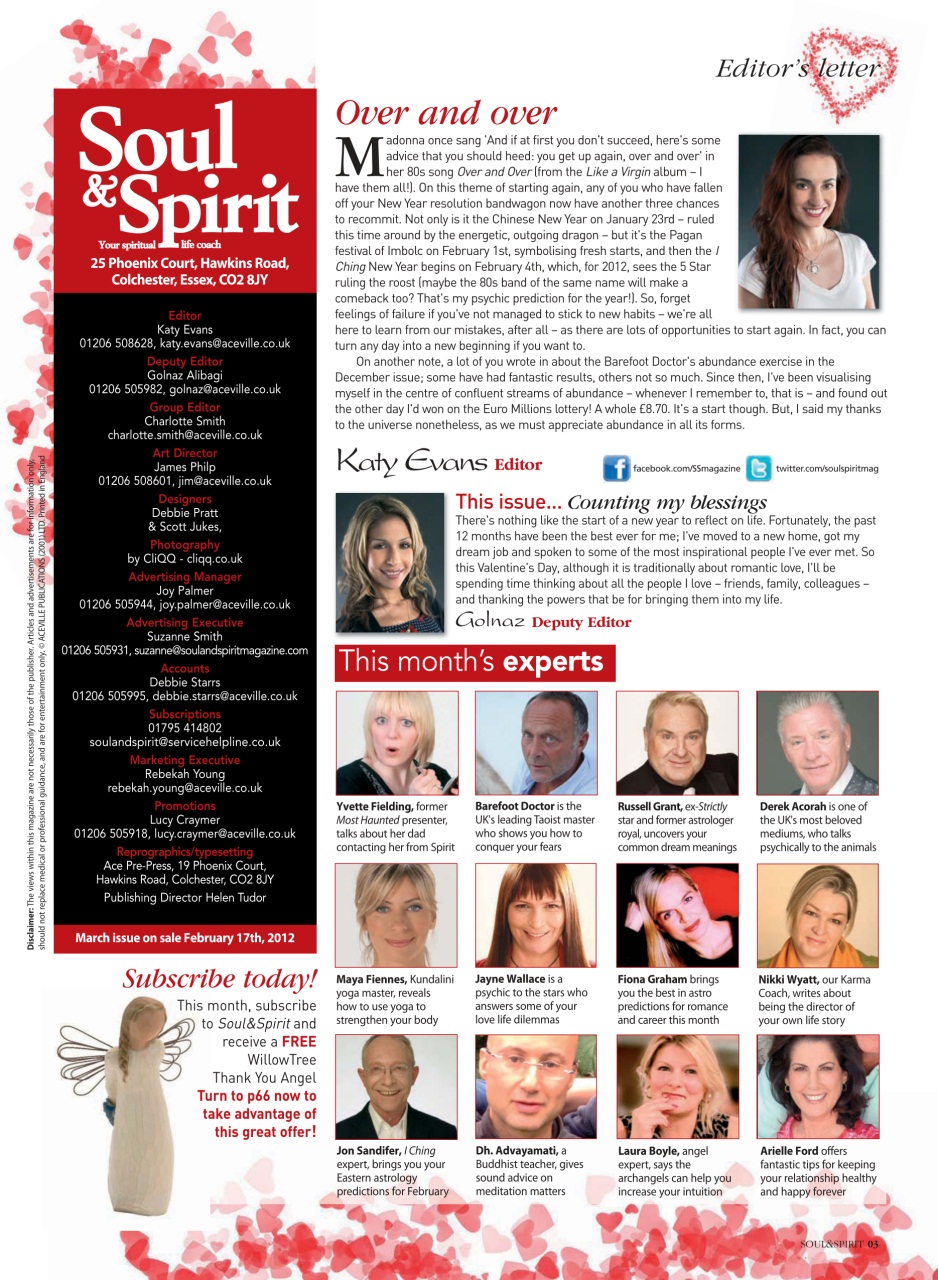 Soul & Spirit Preview Pages