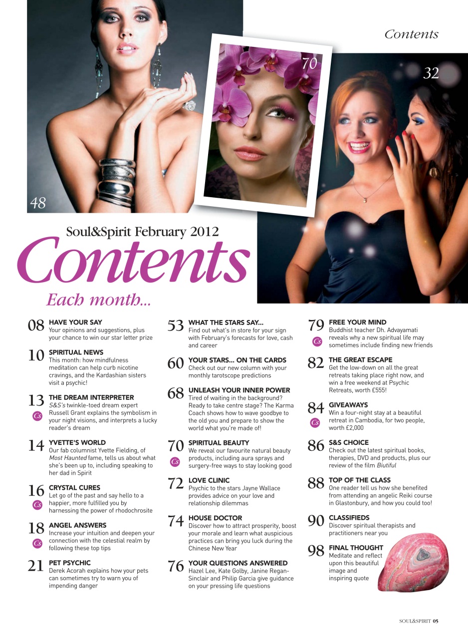 Soul & Spirit Preview Pages