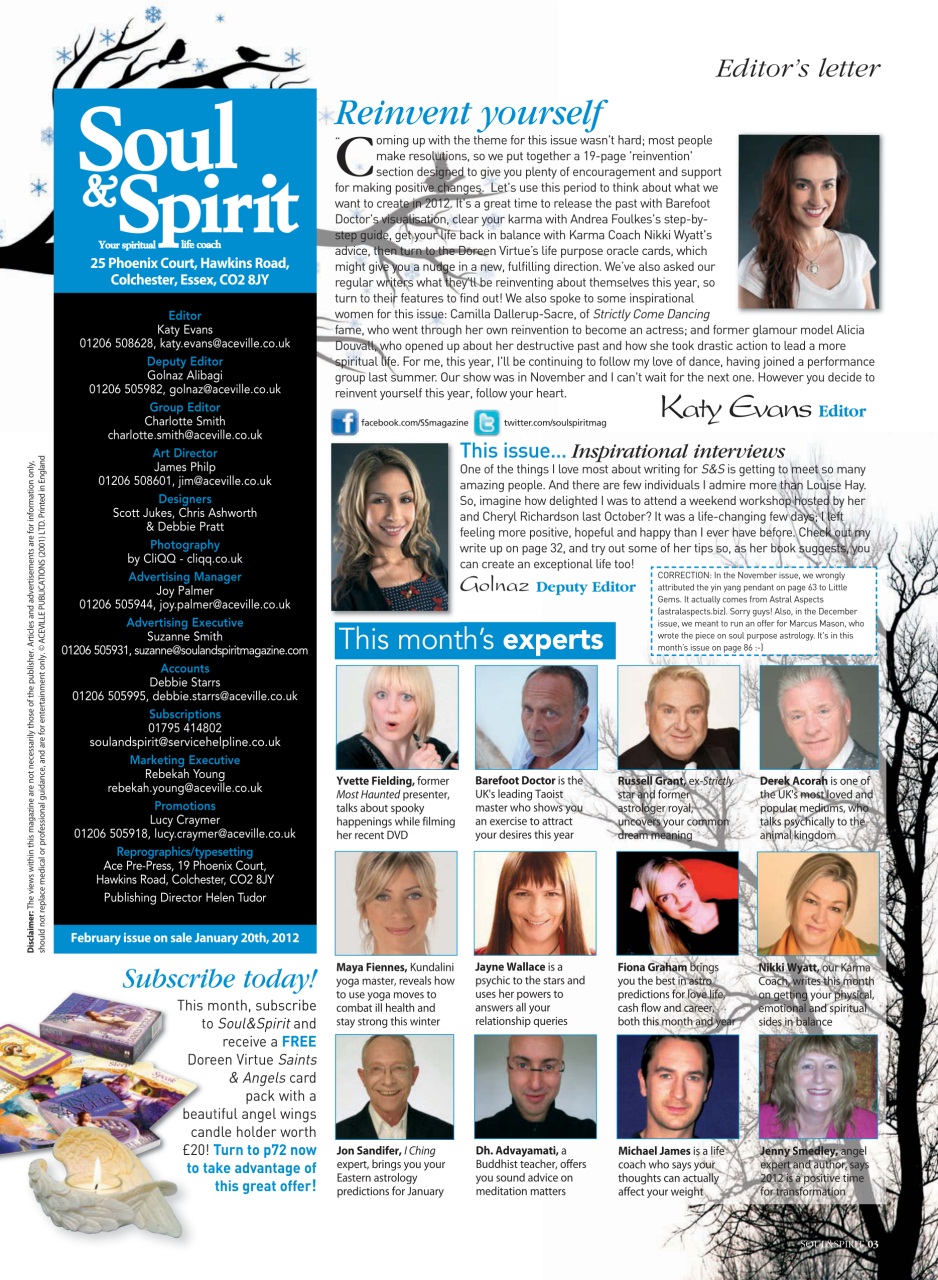 Soul & Spirit Preview Pages