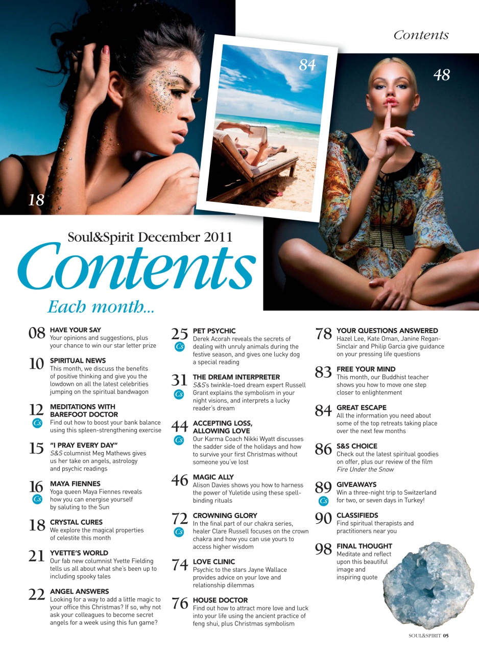 Soul & Spirit Preview Pages