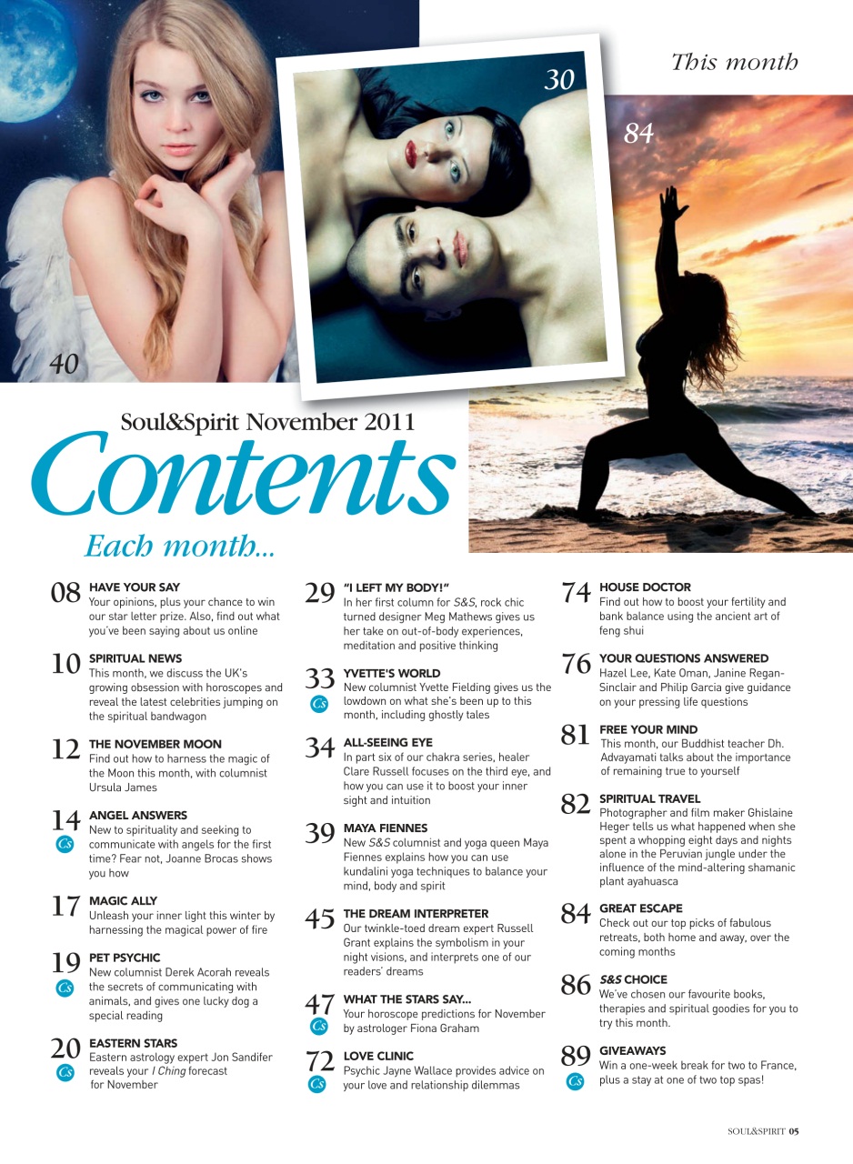 Soul & Spirit Preview Pages