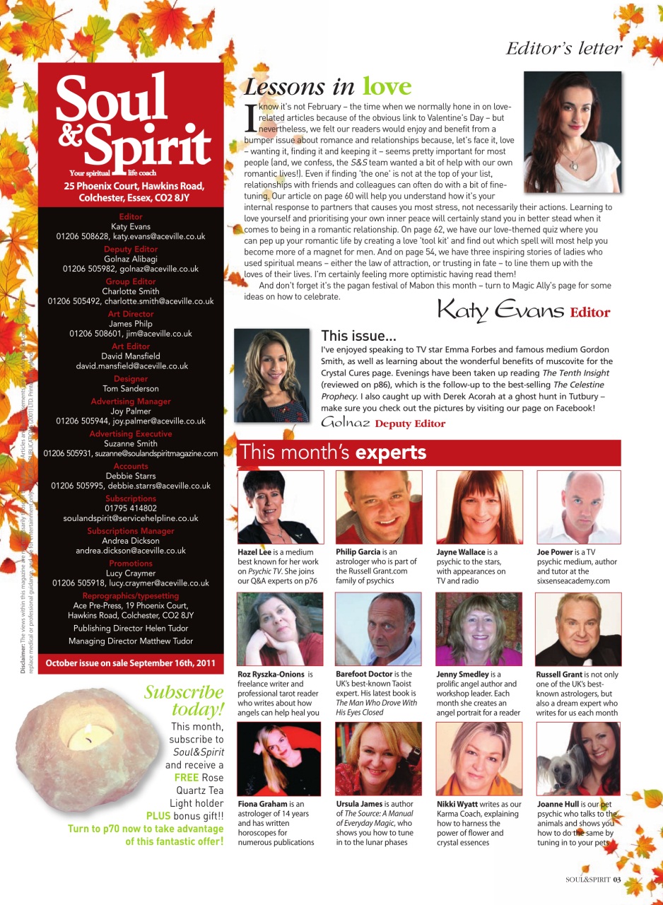 Soul & Spirit Preview Pages