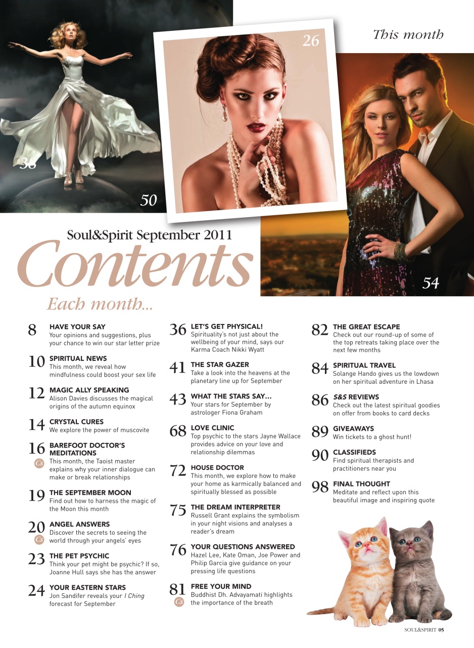 Soul & Spirit Preview Pages