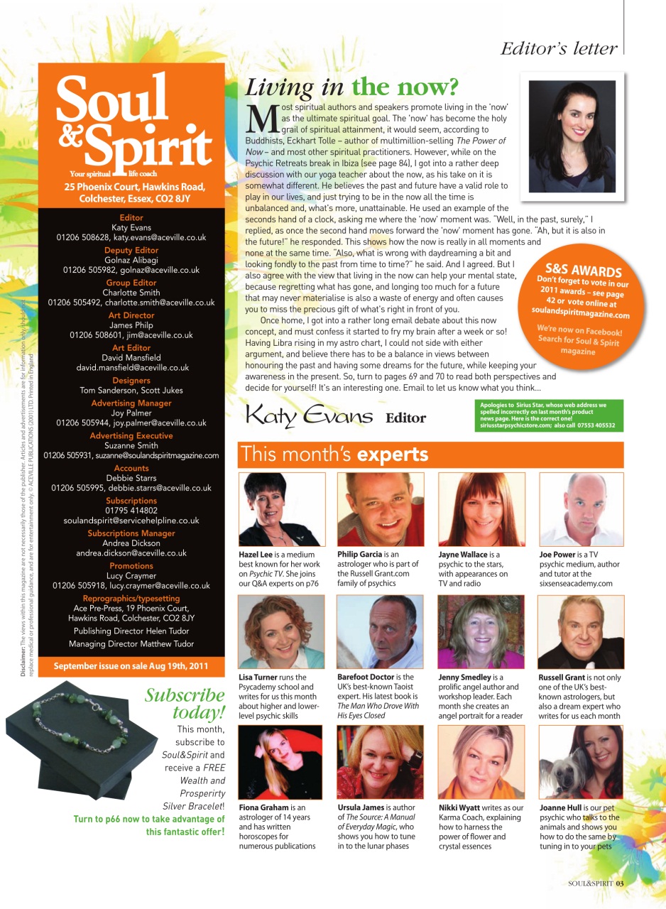 Soul & Spirit Preview Pages