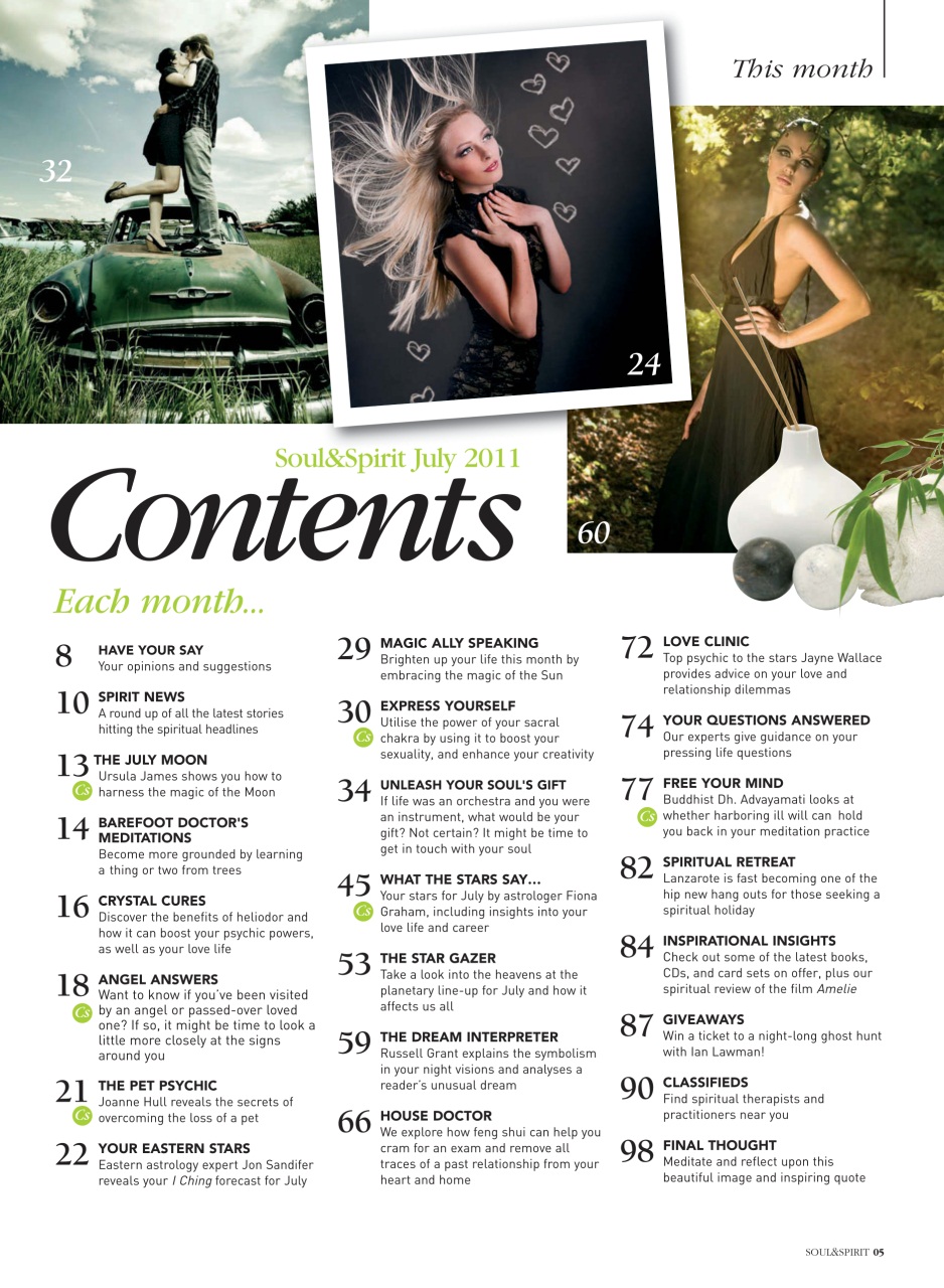 Soul & Spirit Preview Pages