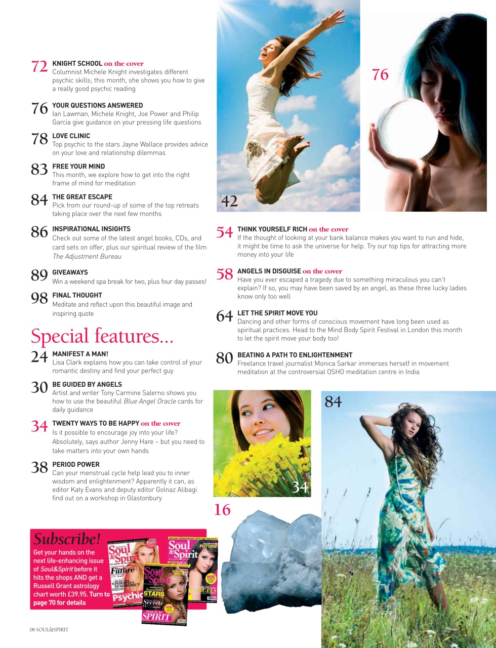 Soul & Spirit Preview Pages
