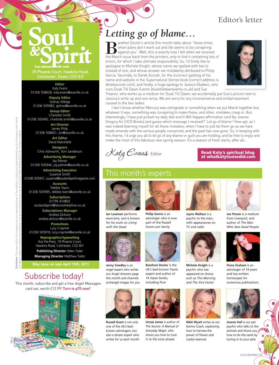 Soul & Spirit Preview Pages