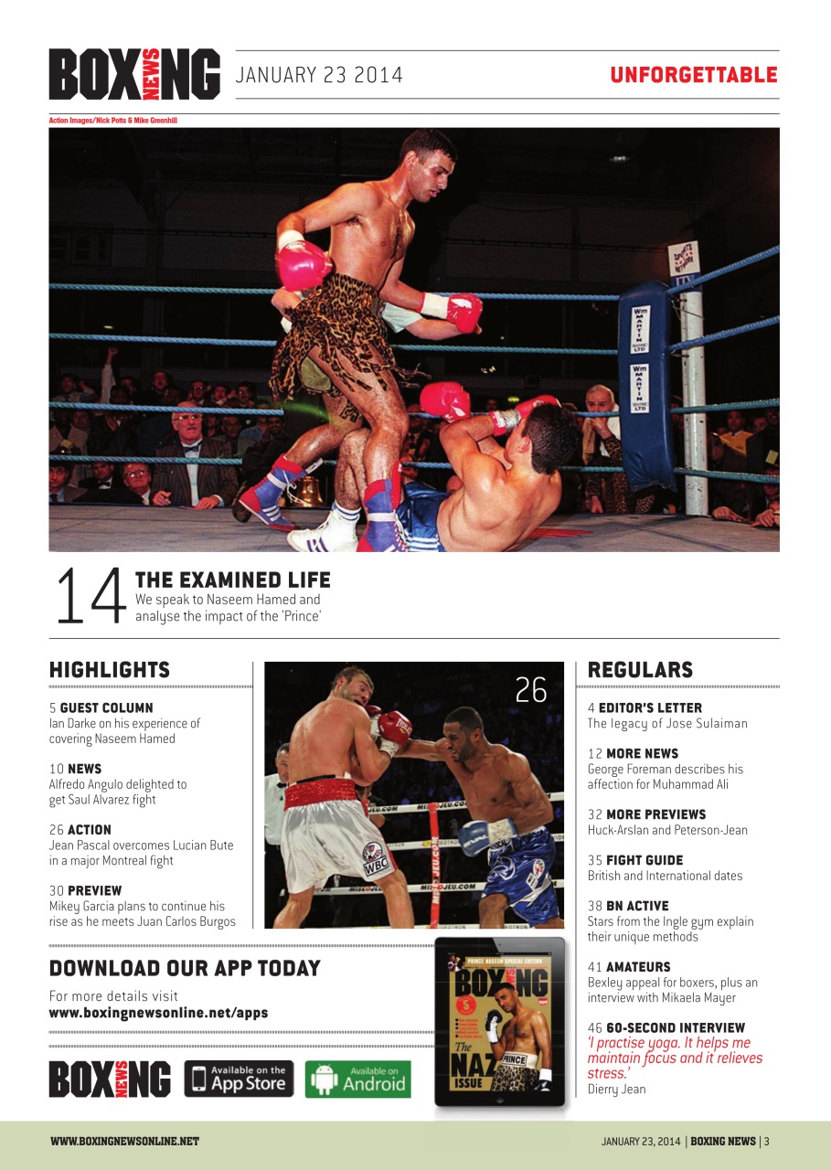 Boxing News Preview Pages