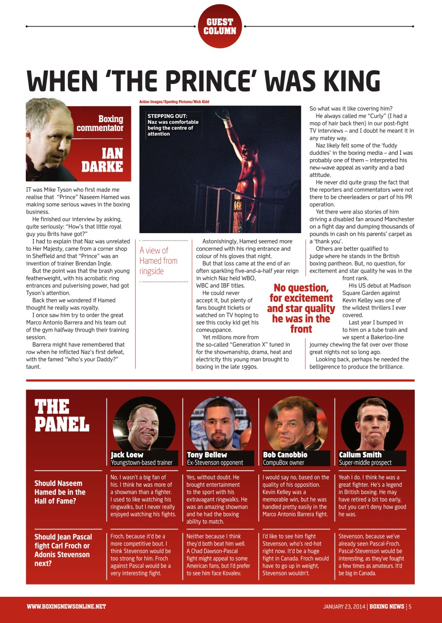 Boxing News Preview Pages