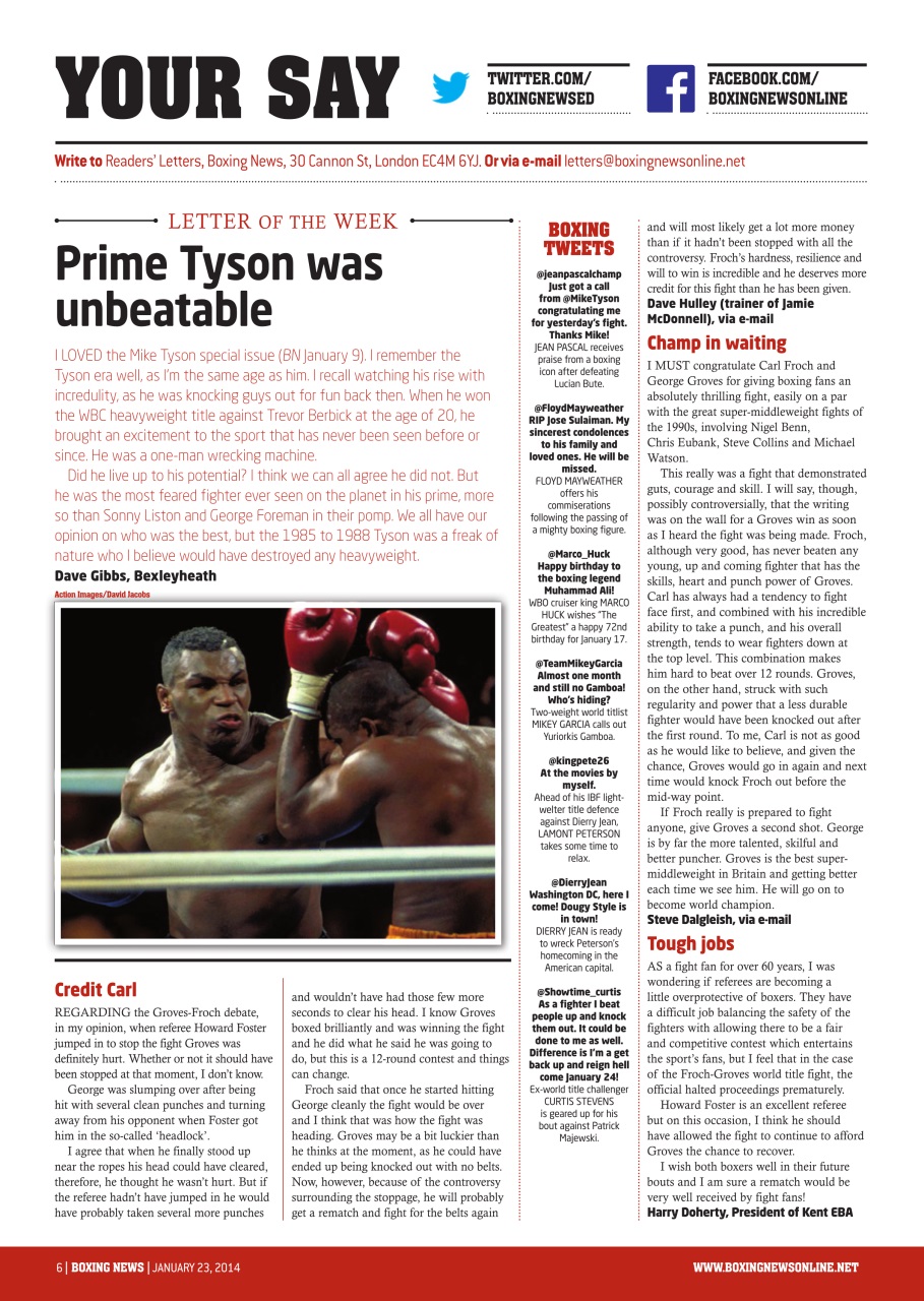 Boxing News Preview Pages