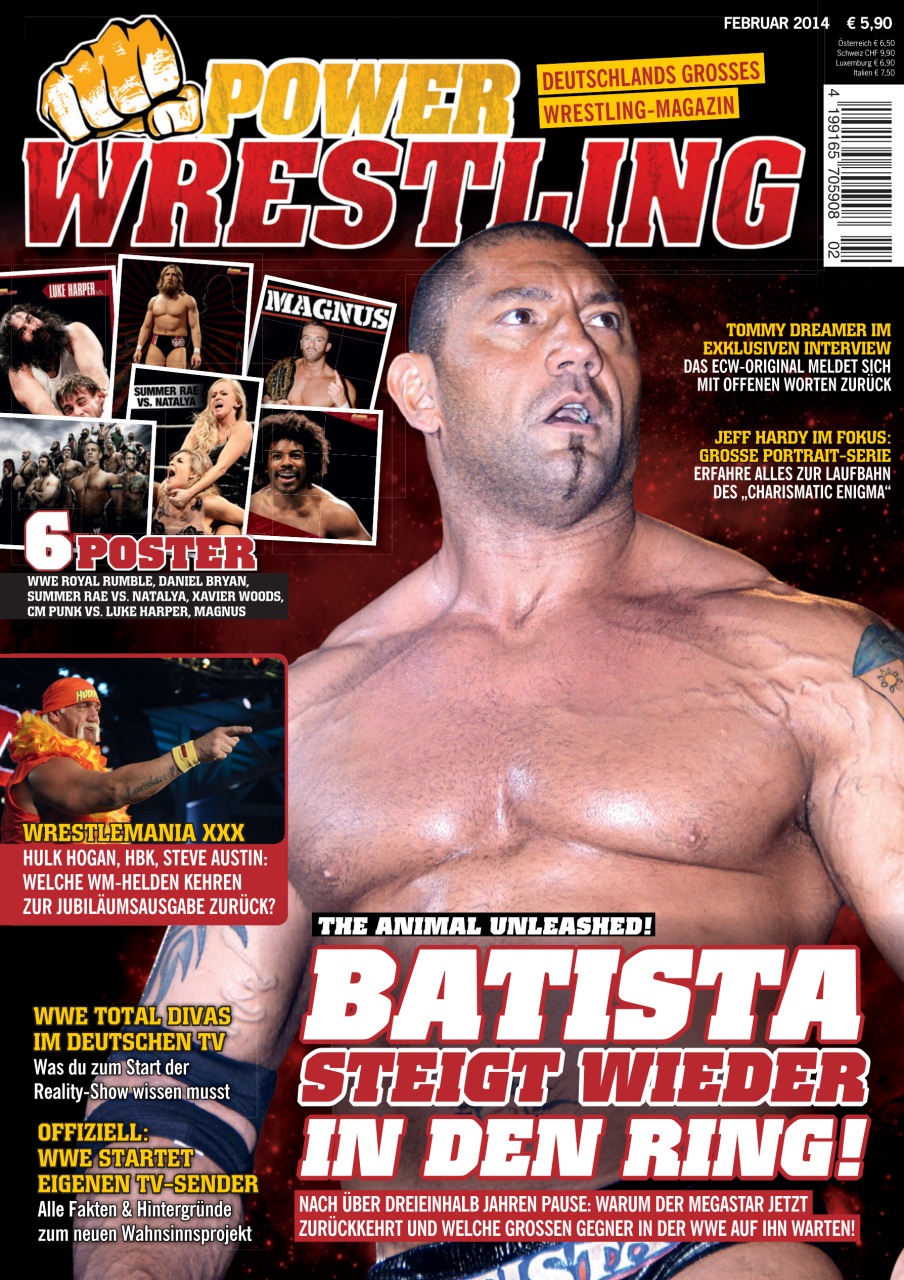 Power-Wrestling Preview Pages