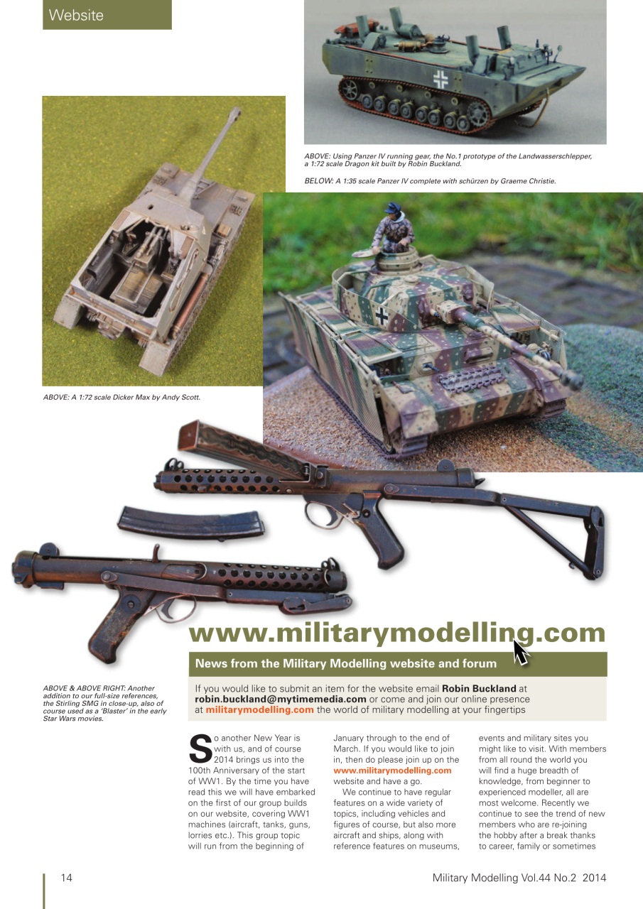 Military Modelling International Magazine Preview Pages