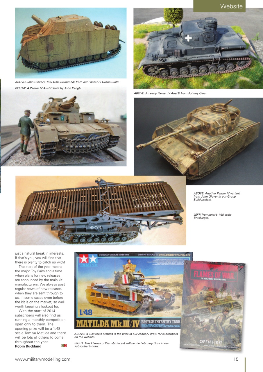 Military Modelling International Magazine Preview Pages