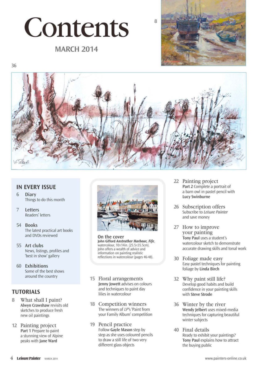 Leisure Painter & The Artist Preview Pages