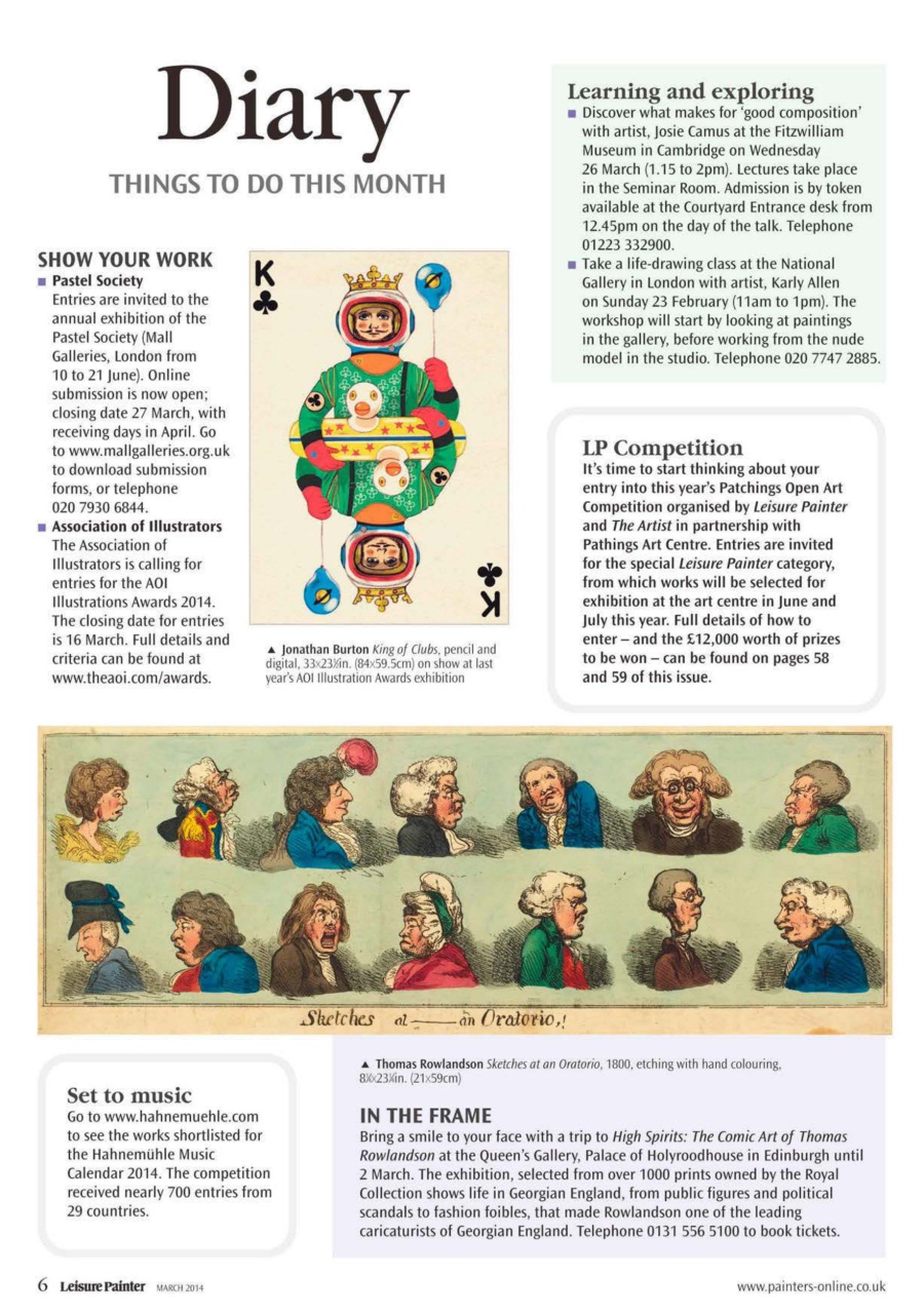 Leisure Painter & The Artist Preview Pages