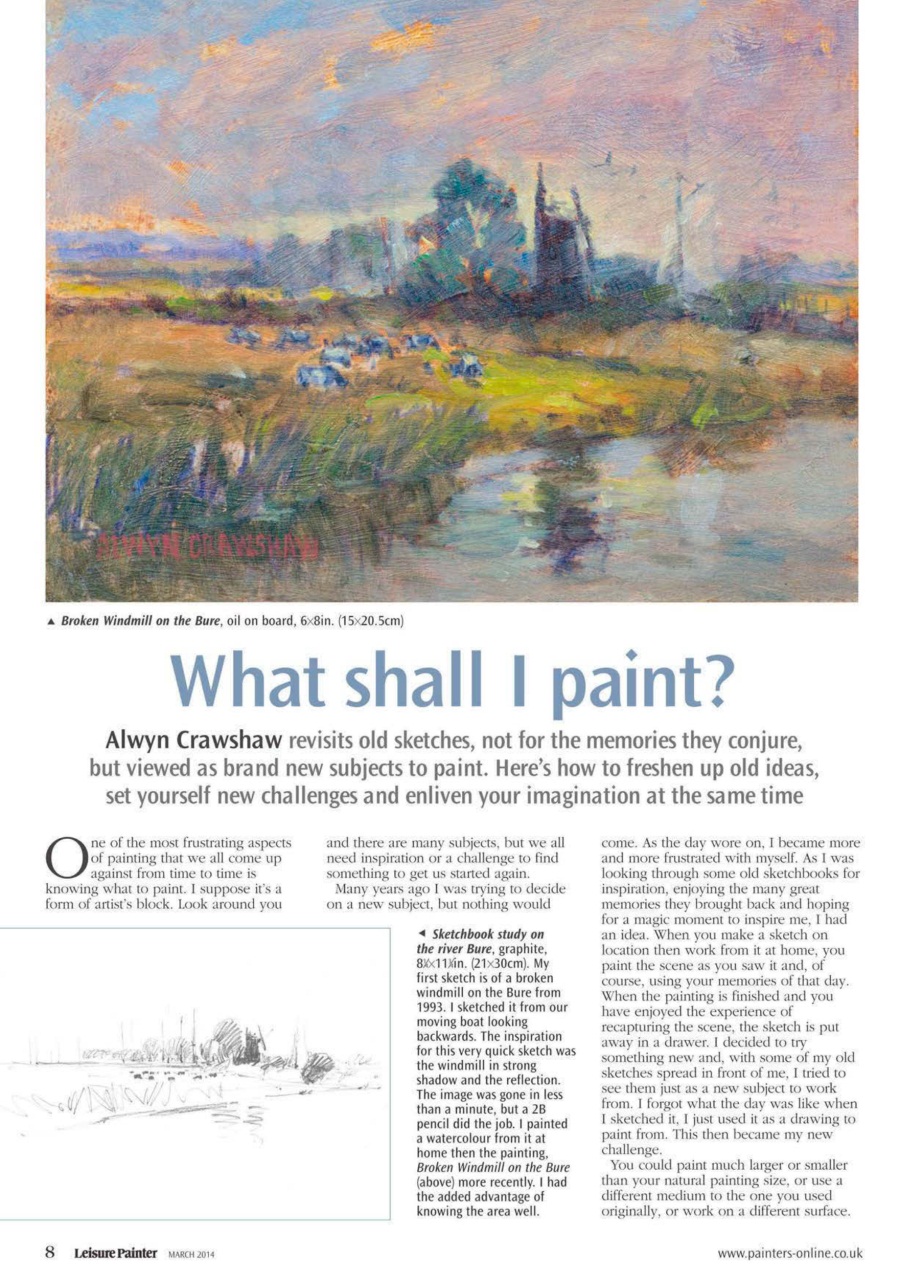 Leisure Painter & The Artist Preview Pages