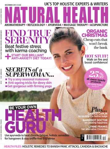 Natural Health issue December 2012