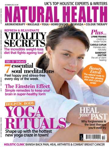 Natural Health issue October 2012
