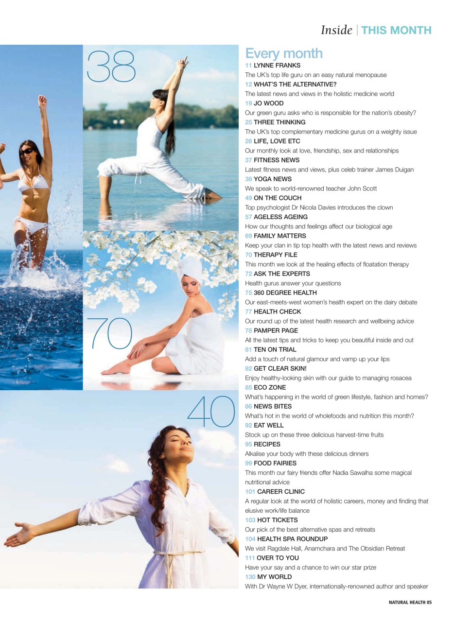 Natural Health Preview Pages