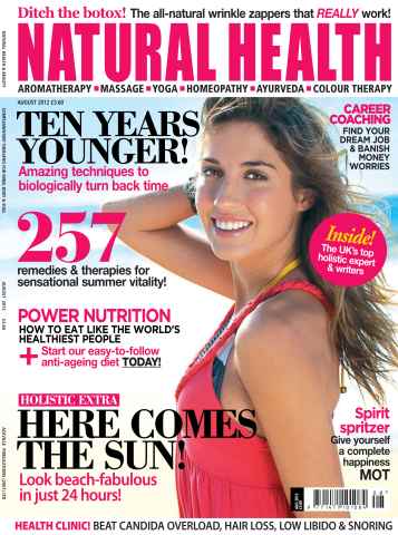 Natural Health issue August 2012