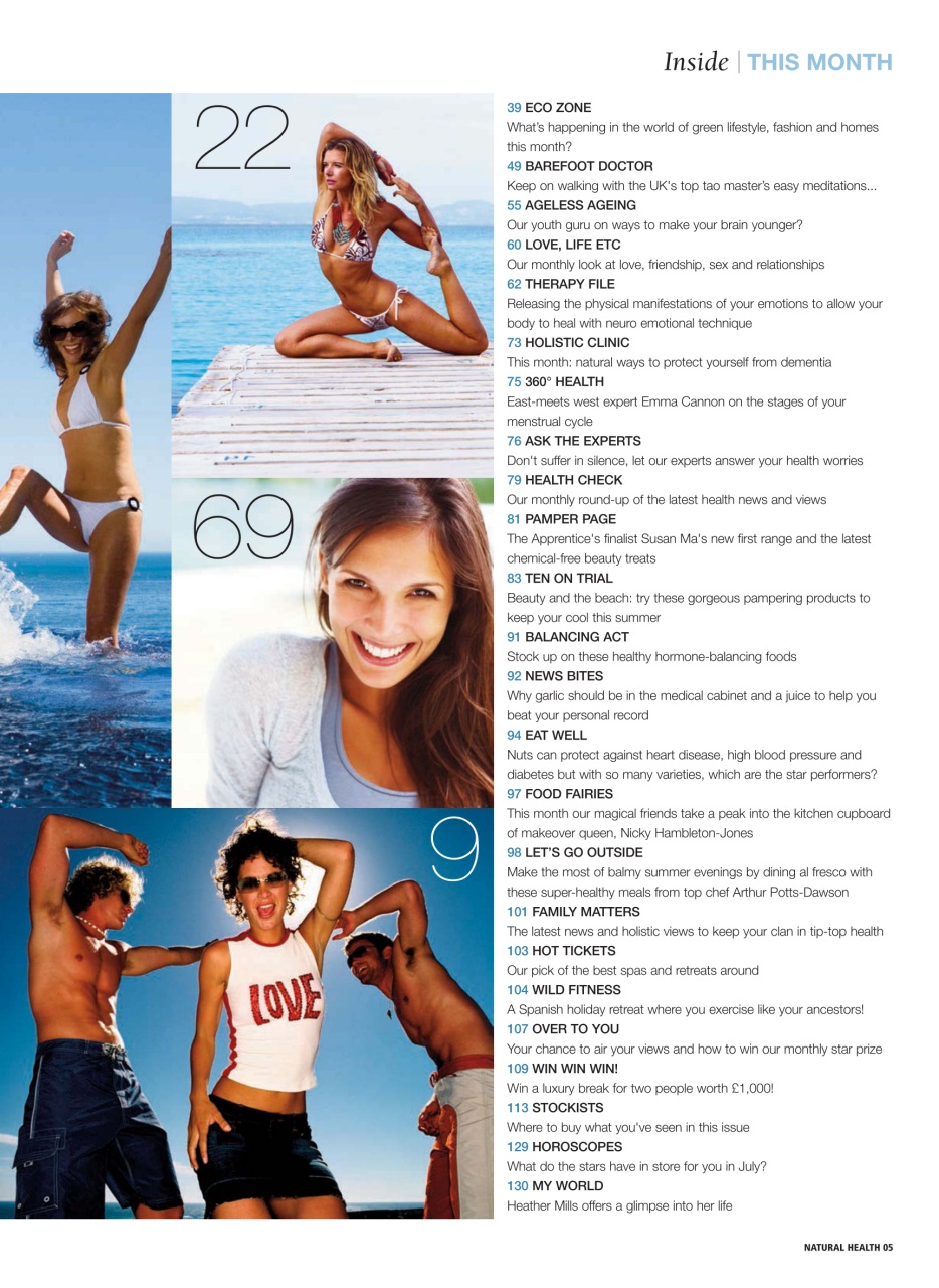 Natural Health Preview Pages