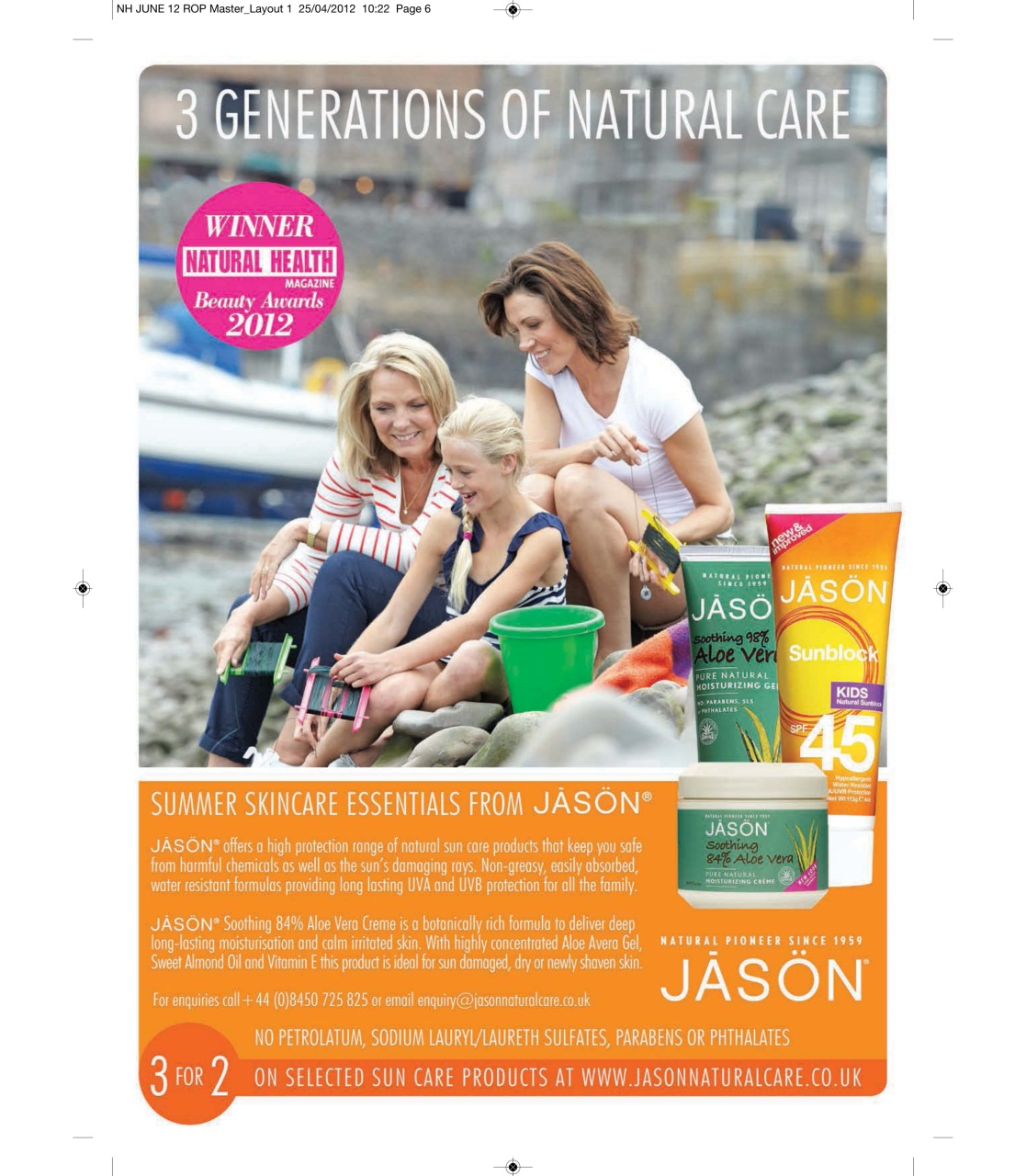 Natural Health Preview Pages