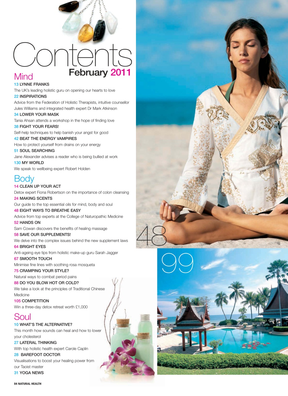 Natural Health Preview Pages